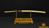 Hand Forged Japanese Samurai Sword Katana Swords Folded Steel Tempered Hamon - Handmade Swords Expert